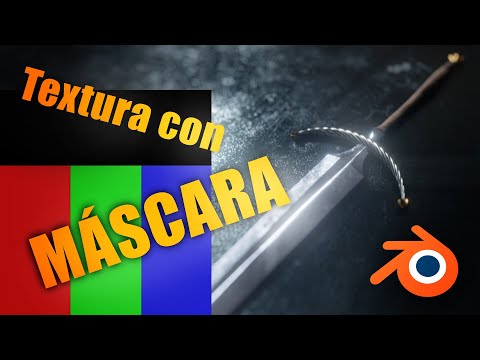 Texturas con Máscara - RGB Mask en Blender