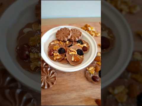 Dry Fruits Chocolate #dryfruits #fyp #chocolate #asmr #shorts #viralshorts  #chocolaterecipe #snacks