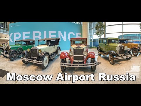 Vintage Cars Collection at Moscow Airport