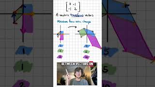What is the determinant? with lots of pictures! #linearalgebra #math