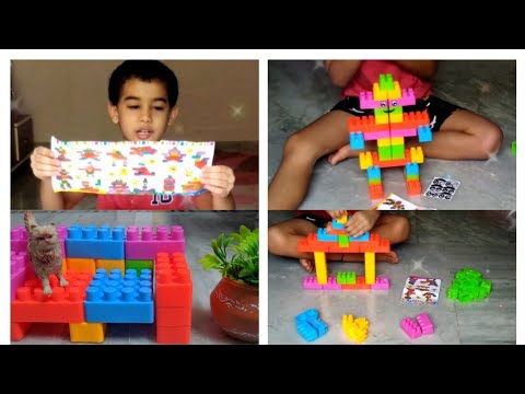 What can you make with blocks | How does building blocks help a child development|By Amma Badi atoz