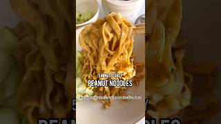 Spicy Peanut Noodles #noodleslover #spicynoodles #peanutnoodles #easyrecipe