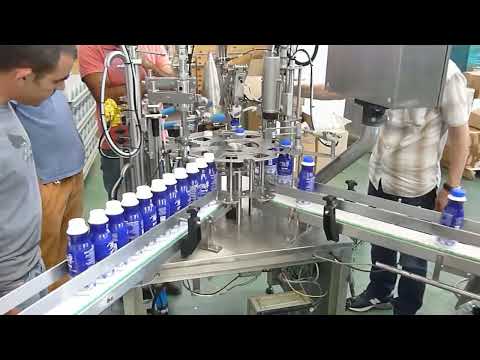 Rotary Bottle Filling Machine for Yogurt Drinks