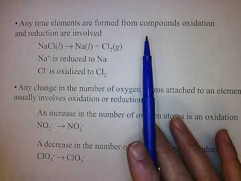 Oxidation-Reduction Reactions