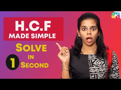 FIND HCF IN ONE SECOND | HCF SHORTCUT | SUPERFAST TRICK
