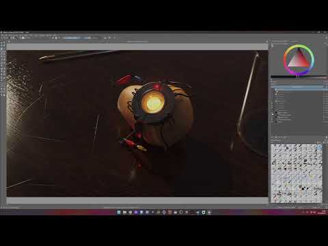 Revisiting an old 3D scene