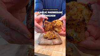 Macro-Friendly, High Protein Garlic Parmesan Chicken #shorts