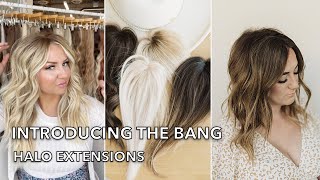 HaloCouture Extensions || Introducing the Halo Bang || Jess Hallock