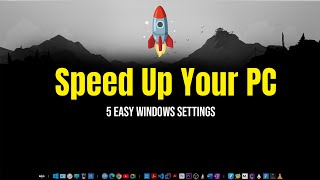 Optimize Your PC for Maximum Performance – 5 Windows Settings