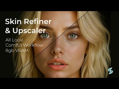 AI Skin Fixing and Upscaling | Full Body Skin Refiner ComfyUI Workflow | Enhancor Alternative