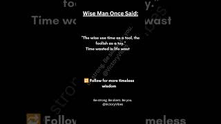 A wise man once said... #staystrong#mindsetmatters#neverquit#motivation #shorts #successpath #quotes