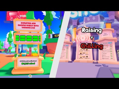 Giving Every Viewer Robux Live!! and Raising Robux