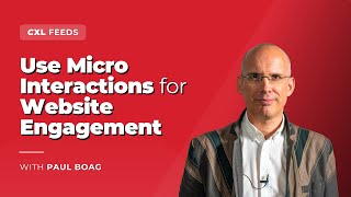 Increase Website Engagement with Micro Interactions