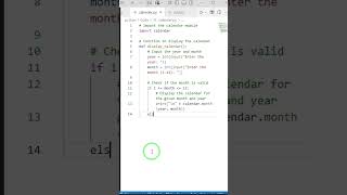 Calendar in Python #coding || #AaoSikheIT #python #learnpythoninhindi #windows #programming