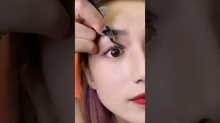 HOW TO APPLY INDIVIDUAL LASHES EXTENSIONS CLUSTERS TO MAKE A NATURAL EYE MAKEUP