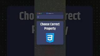 ✨ CSS Quiz Missing Property | #codingplay #CSS #CSSQuiz