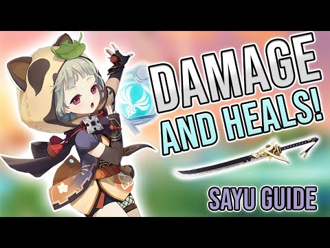 How To Build And Play Sayu (Complete Sayu Guide) | Genshin Impact