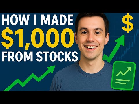 How I Made My First $1,000 from Stocks (Beginner Friendly!)