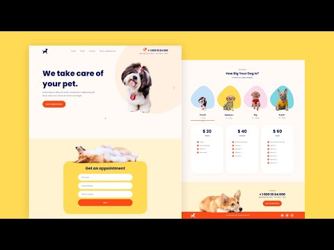🐶 Build A Dog Grooming Website Using React JS And Tailwind CSS