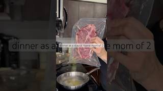 #steakdinner #toddlermeals #mealideas #easymealideas #sahm #toddlermom #realisticmom #stayathomemom