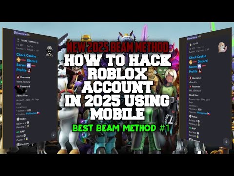 How To HACK / BEAM ROBLOX ACCOUNT In 2025 ( MOBILE )