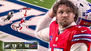 One Play. One Chance. Can Josh Allen Save the Bills? | Eagles vs Bills Week 17