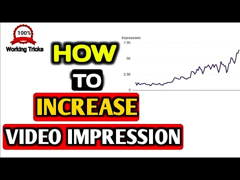 how to increase video impressions on youtube | video impression kaise badhaye