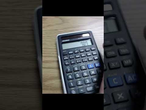 Weird Ways to Use Calculators... #shorts #mathfacts #maths #calculator