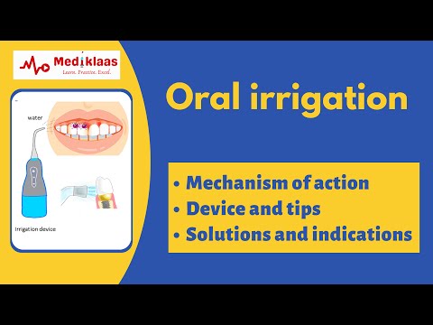 Oral irrigation - The Game-Changing Oral Care Technique I Periodontology I Mediklaas