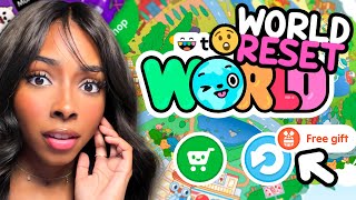 RESETTING MY TOCA WORLD...😭