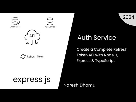 JWT Refresh Token API with Node.js, Express & TypeScript | Authentication 2024 Guide