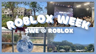 Roblox week  2023 | Week in life of swe intern @ roblox