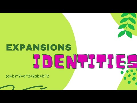 Expansions of the form (a+b)^2