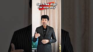 Get Free Algo for One Day | #algotrading #trader #algo #gold