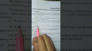 what is engineering mechanics || R.S.khurmi || study
