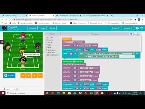 In block-e: Learning Number Sets Game