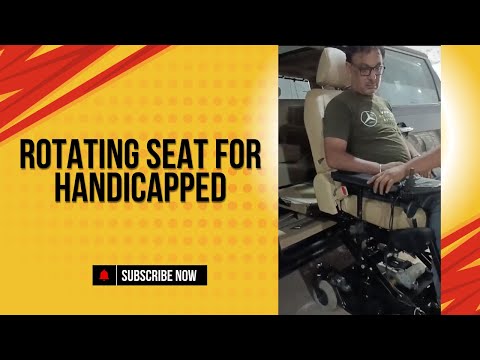 Rotating seat for Handicapped M.R Modification