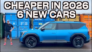6 Cars Actually Getting Cheaper in 2026