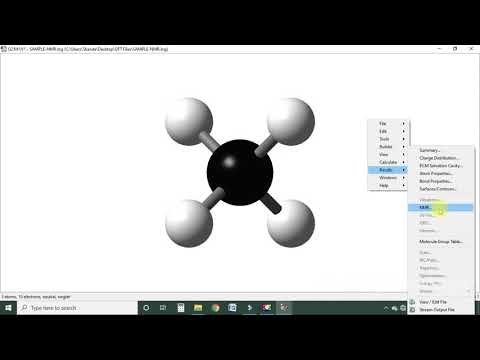 How to perform and analyze NMR DFT calculations in GaussView and Gaussian