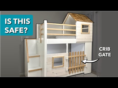 Toddler Bunk Bed: DIY