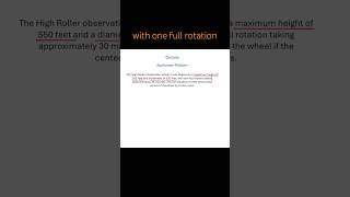 Circles - Ferris Wheel Application