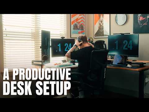 A Desk Setup That ACTUALLY Makes You Productive (ft. Desky)