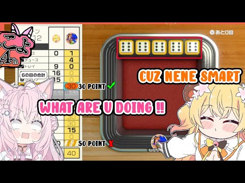 Koyori got trigger about strategi big brain momosuzu nene playing yacht dice in clubhouse game 51