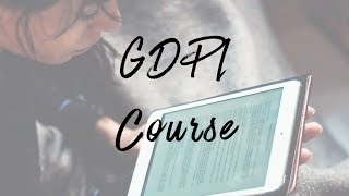 GDPI Course