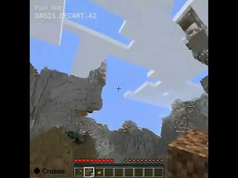 i tried playing ai minecraft