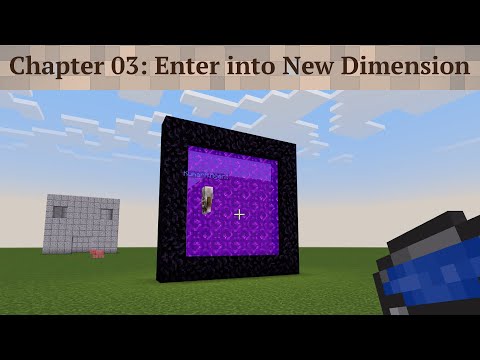 Chapter 03 - Enter Into New Dimension | SmartGurucool | CodeInMinecraftWithAnurag | KMRANRG