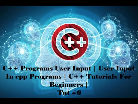 User input in c++ programs 2022 | user input using cpp