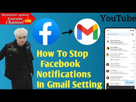 Disable Facebook notifications in Gmail settings | How to Turn Off Facebook Notifications in Gmail"