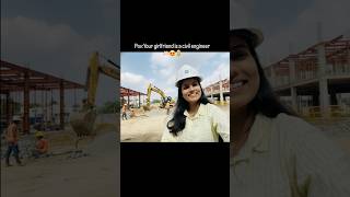 Your engineer girl👷‍♀️♥️#rpscaen #civilengineering #valentinesday #engineeringlife #engineerlove