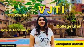 VJTI Mumbai College Review by First Year Student | College Diaries Episode : 1